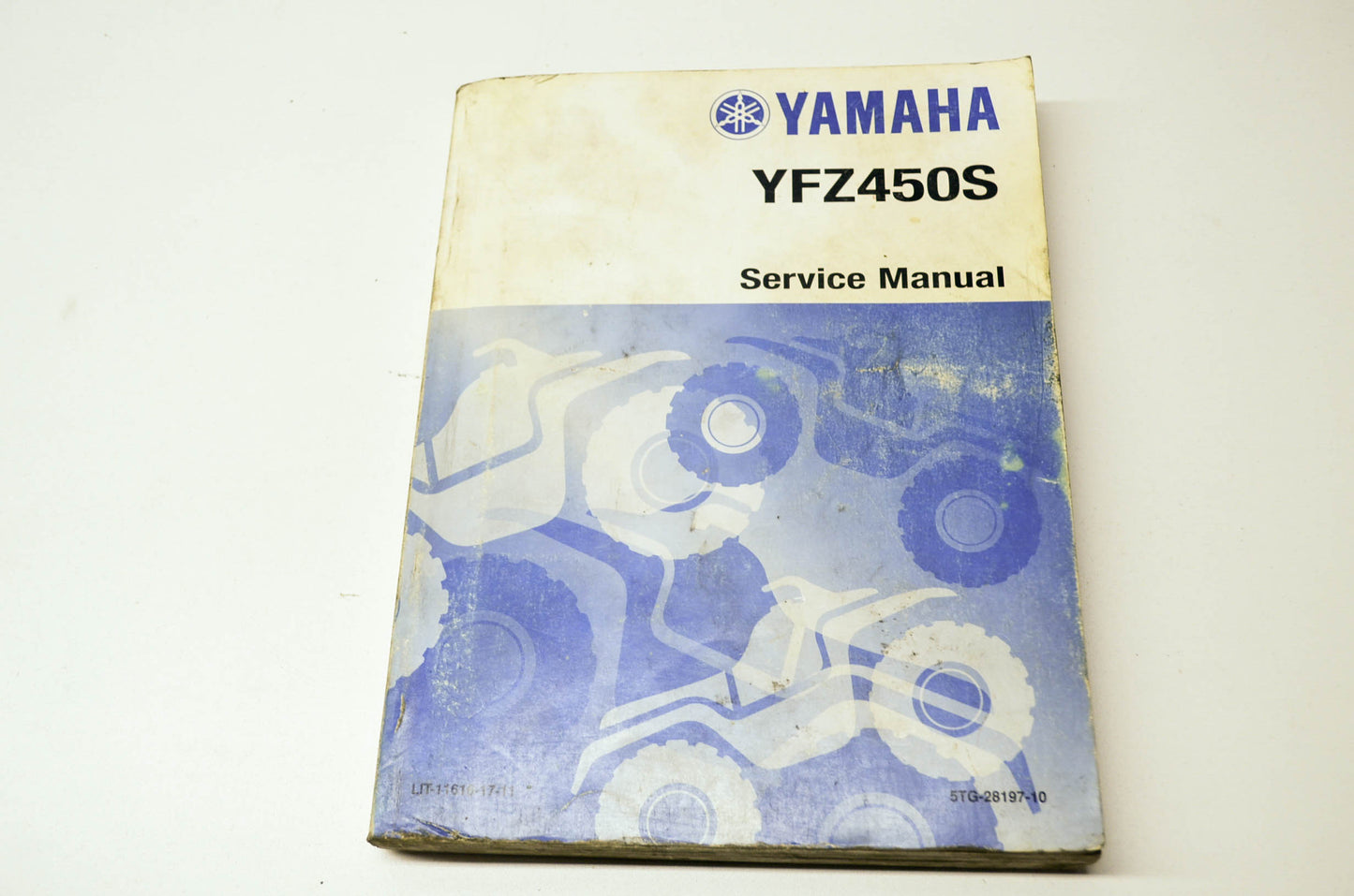 OEM Yamaha LIT-11616-17-11 Service Manual YFZ450S
