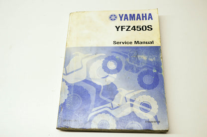 OEM Yamaha LIT-11616-17-11 Service Manual YFZ450S