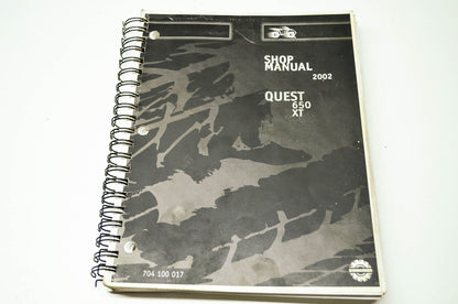 Bombardier 2002 Quest 650 XT Shop Service Manual