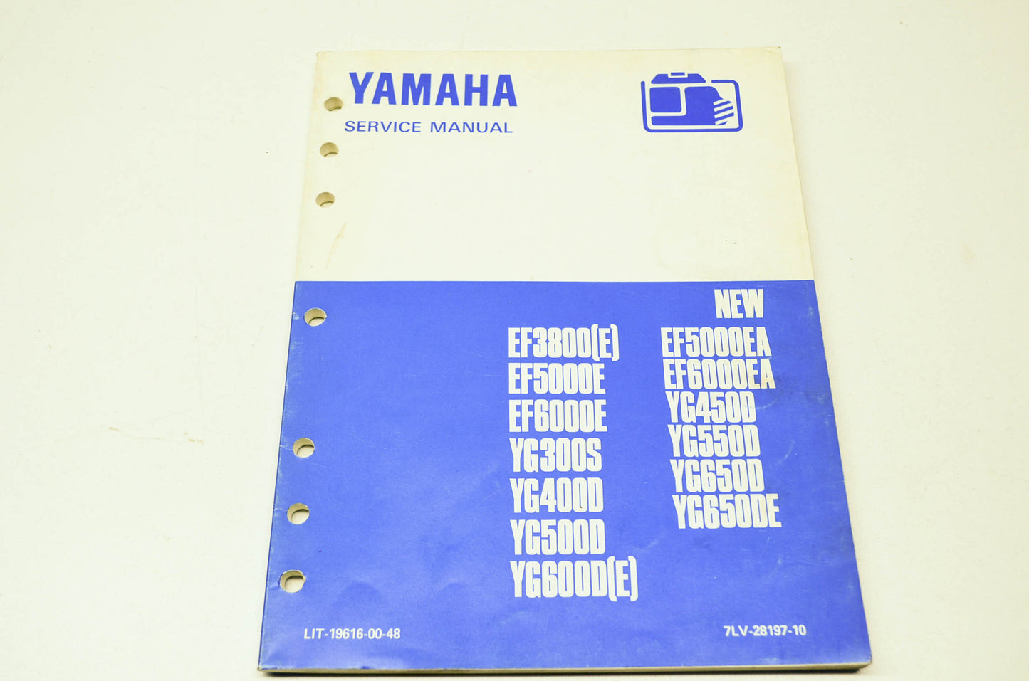 Yamaha 1991 Generator Service Manual