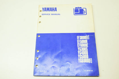Yamaha 1988 Generator Service Manual