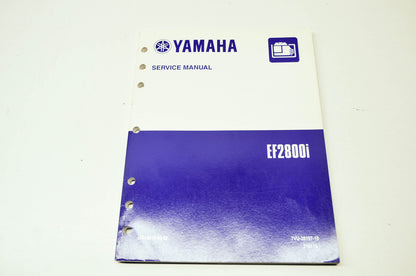 Yamaha EF2800i Generator Service Manual