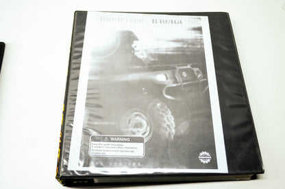 Bombardier 2003 DS650 Baja Operator's Guide & Safety Handbook