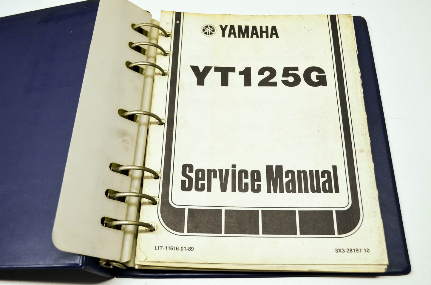 Yamaha YT125G Service Manual