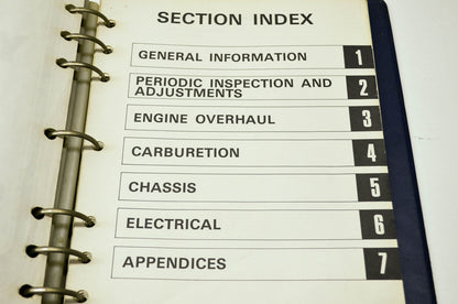 Yamaha YT125G Service Manual