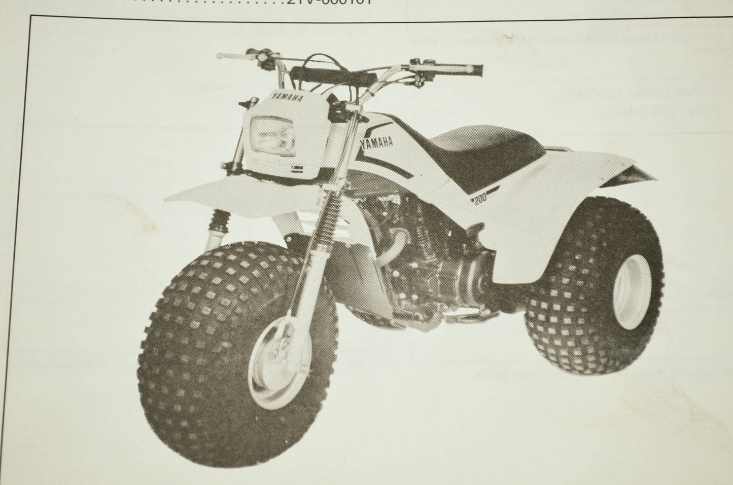 Yamaha YTM200K Service Manual