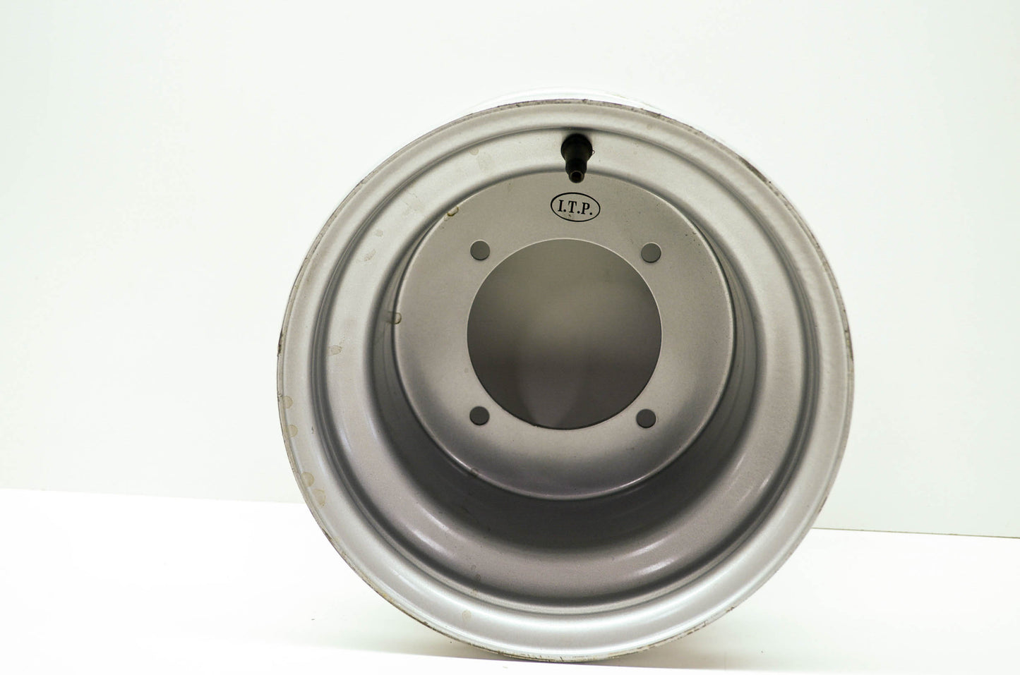 New ITP Steel Rim 10X8 4x137 Silver NOS