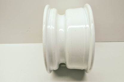 New OEM Front Rim 10X5.5 4X156 White Kawasaki KFX250 Tecate KSF250 Mojave NOS