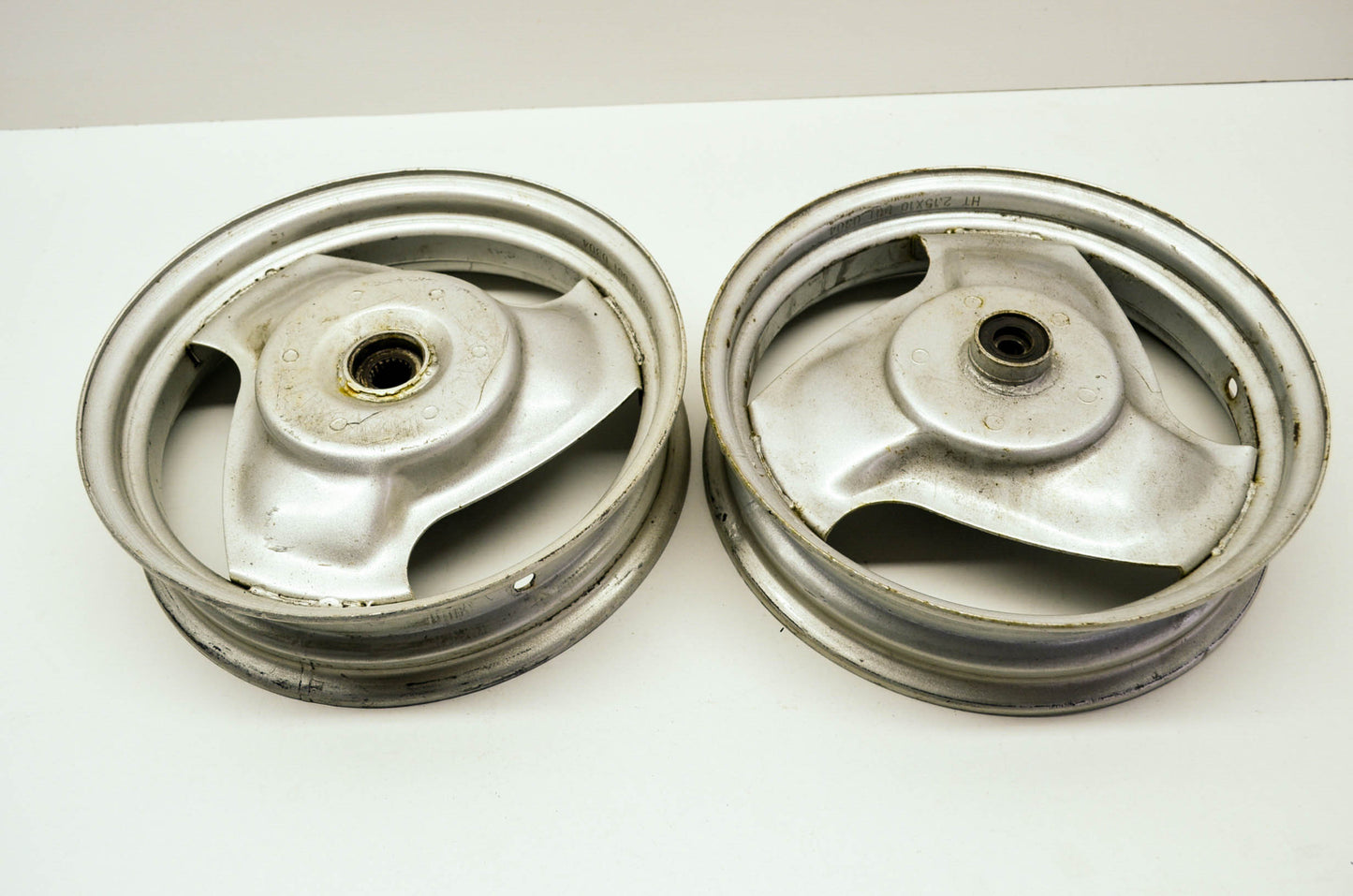 Steel Rims 2.15X10 Pair Silver