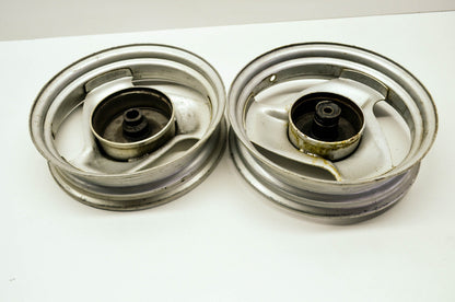 Steel Rims 2.15X10 Pair Silver