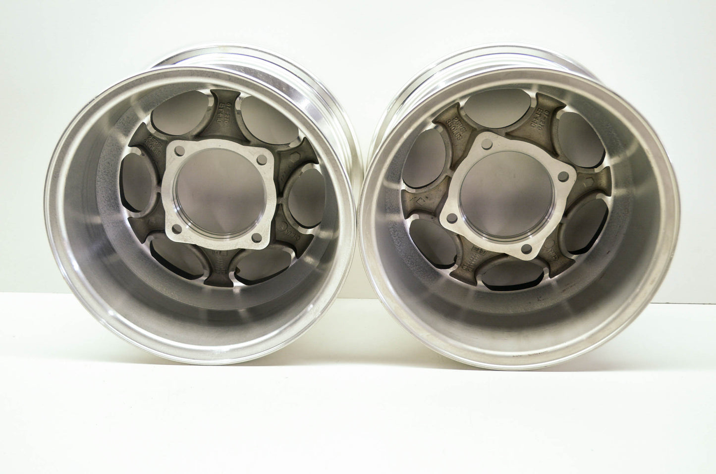 New ITP Aluminum Rims Pair 12X7 Can am Bombardier Kawasaki 4x137 NOS