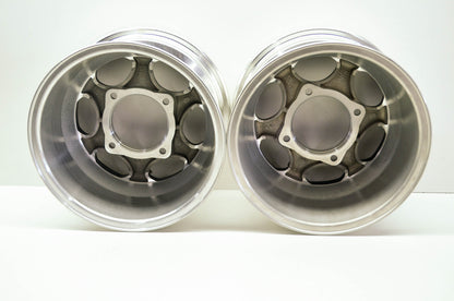 New ITP Aluminum Rims Pair 12X7 Can am Bombardier Kawasaki 4x137 NOS