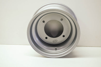Steel Rim 10x5 Silver 4/144 2+3 Offset NOS