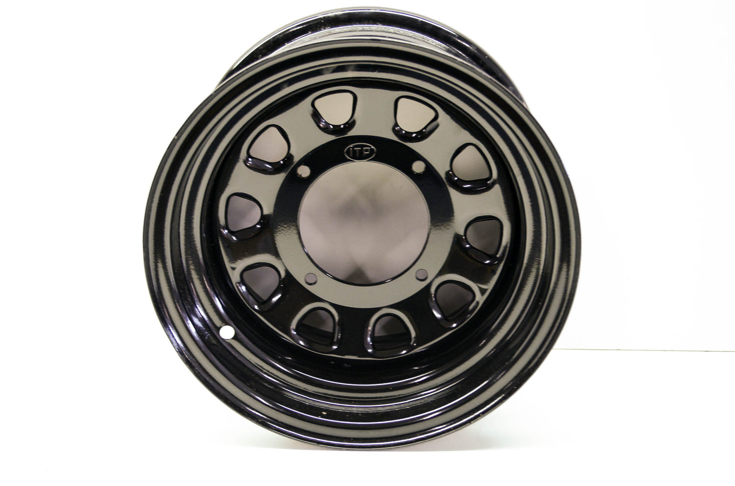 Delta Steel Rim 12X7 4/137 4+3 Offset Bombardier Can-Am Kawasaki Suzuki NOS