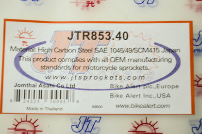 New JT Sprockets Rear 40T Yamaha Blaster Warrior Banshee Raptor NOS
