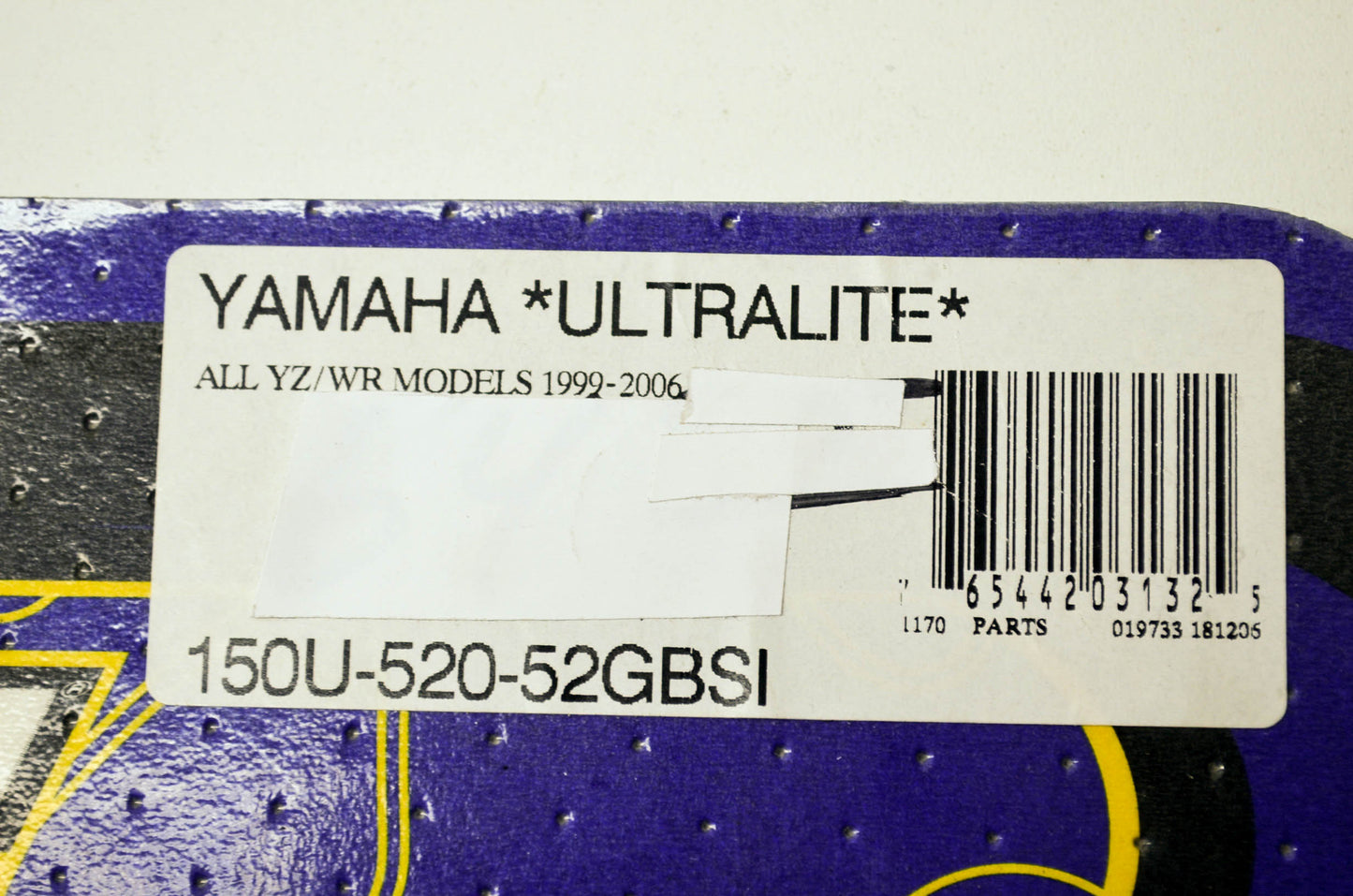 New Renthal Sprocket 52T 99-06 Yamaha YZ WR NOS