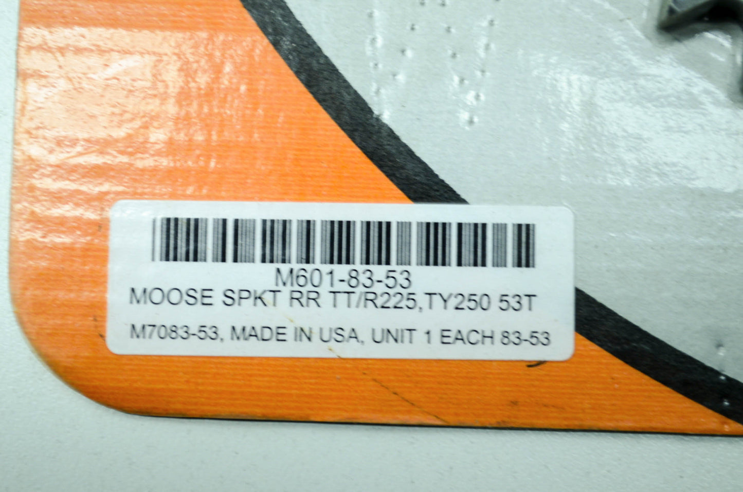 New Moose Sprocket 53T TT/R225 TY250 NOS