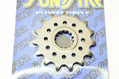 New Sunstar Front Sprocket 15T 07-15 Kawasaki ZX6R NOS