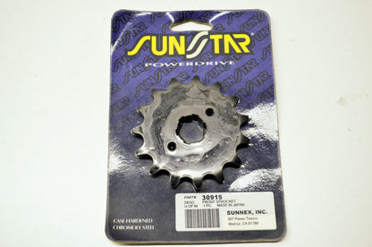 New Sunstar Front Sprocket 15T Honda 81-82 ATC250R NOS