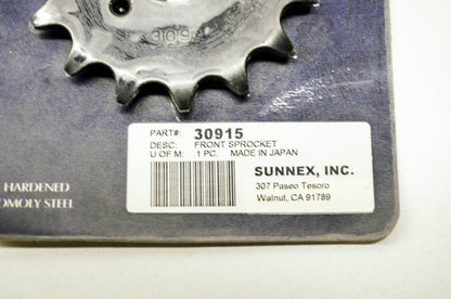 New Sunstar Front Sprocket 15T Honda 81-82 ATC250R NOS