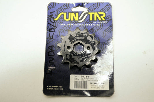New Sunstar Front Sprocket 14T CB CMX XM 250 NOS
