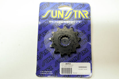 New Sunstar Front Sprocket 13T 06-14 Kawasaki KX450F NOS