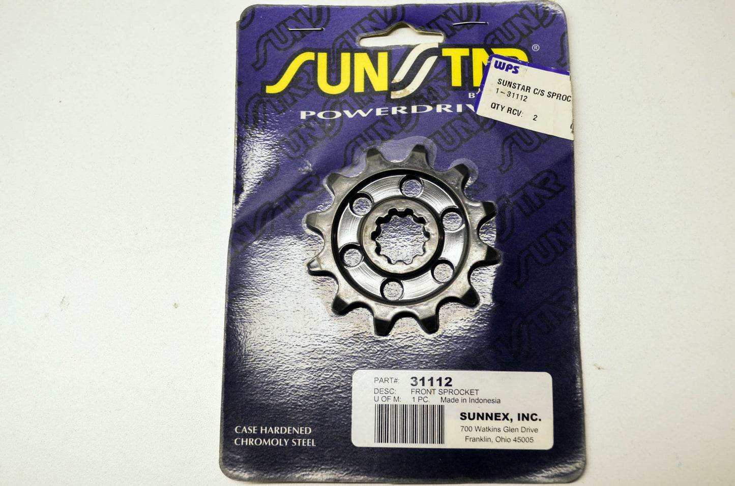 Sunstar Front Sprocket 12T 04-05 KX250F 04-06RMZ250
