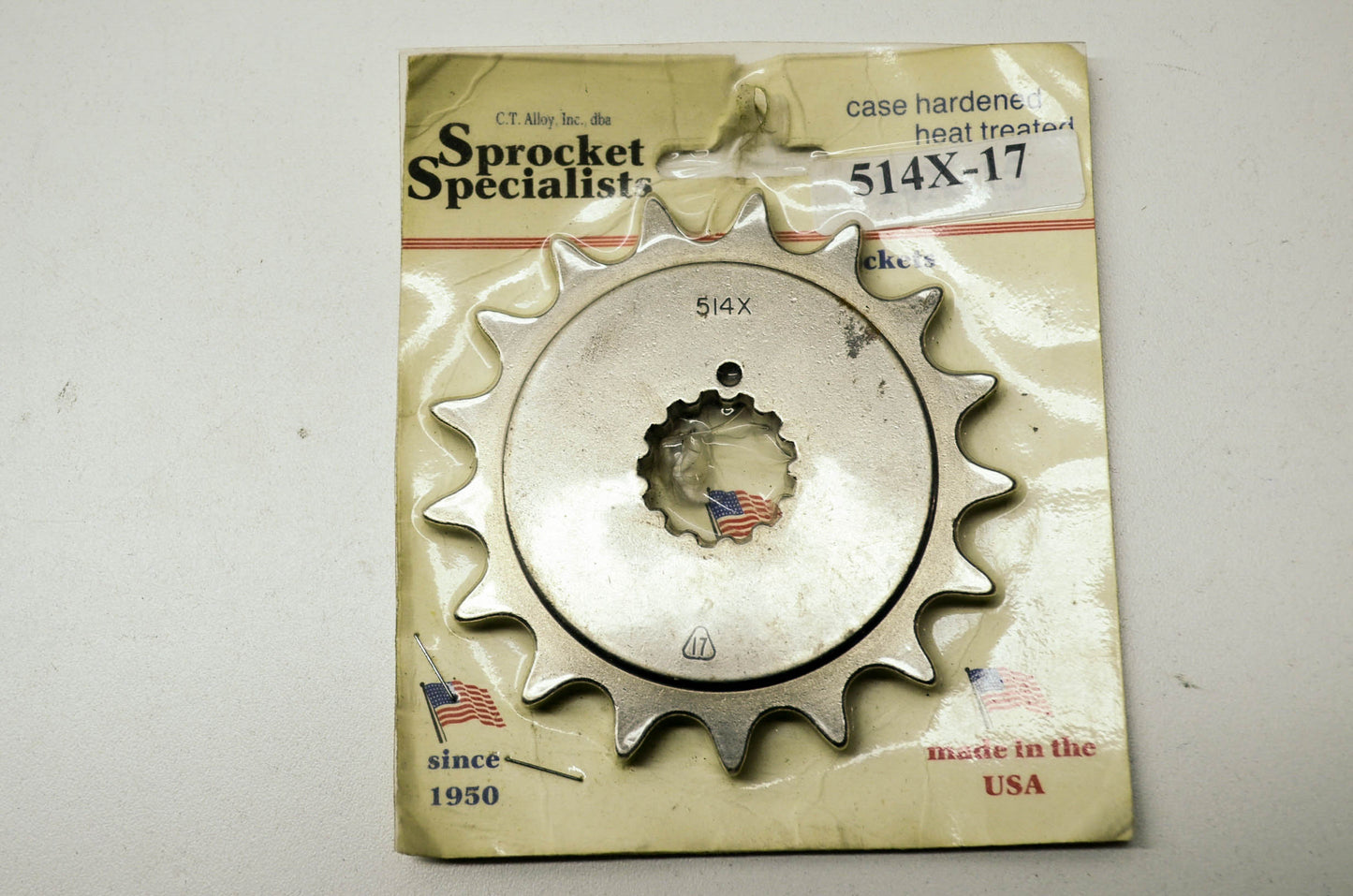 New Sprocket Specialists 17T Sprocket 04-05 ZX10 NOS