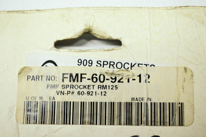 New 909 Sprocket 12T Suzuki 80-07 RM125 NOS
