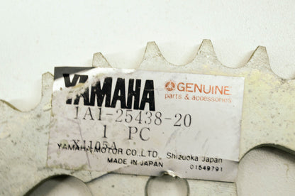 OEM Yamaha 1A1-25438-20-00 Driven Sprocket 38T NOS