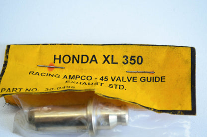 New OEM Honda XL350 Racing AmpcoStandard 45 Valve Exhaust Guide NOS