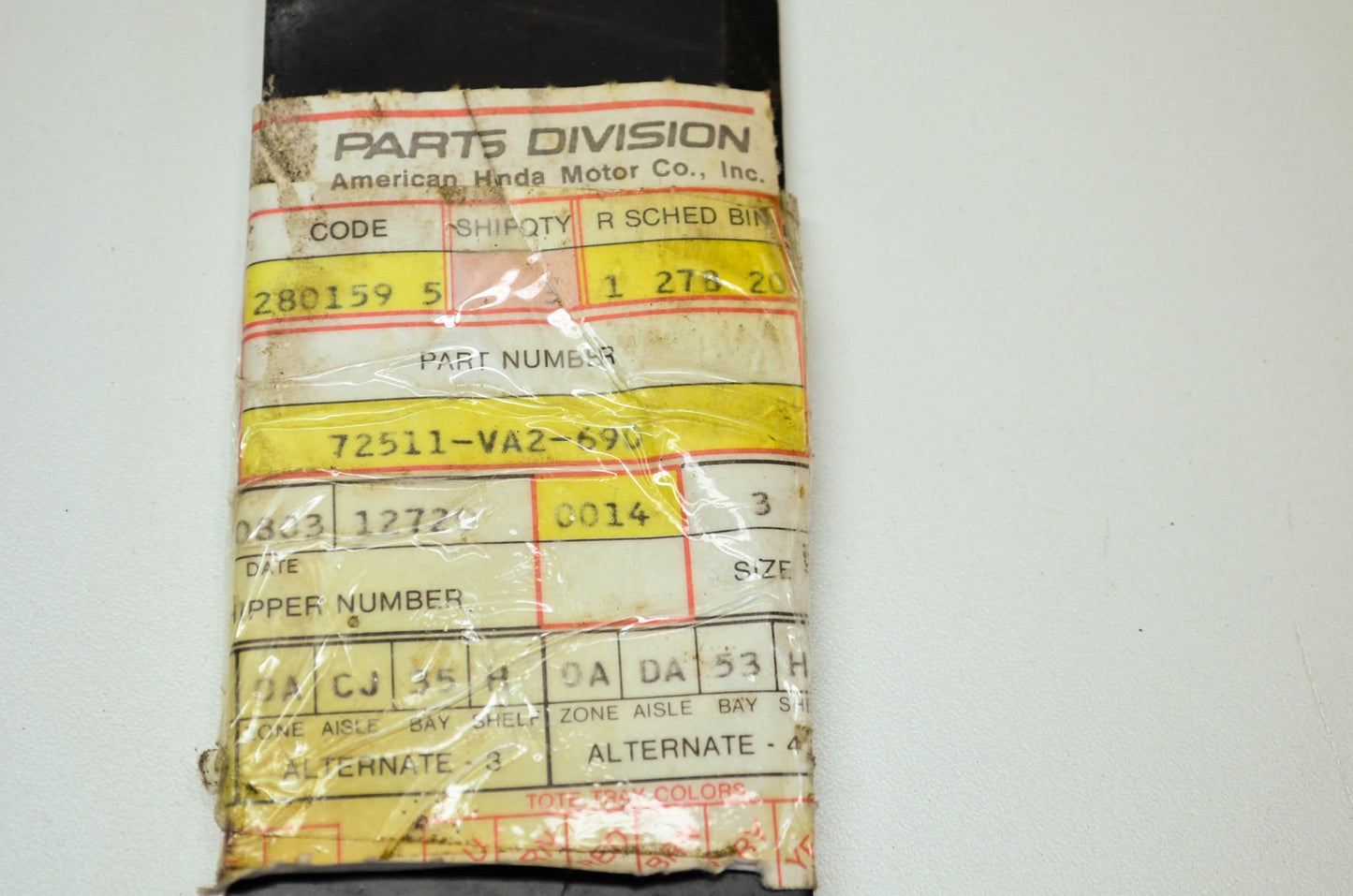 OEM Honda 72511-va2-690 Rotary Blade 21" NOS