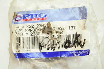 New Lemans Pro Series 13T Sprocket Hon 520 NOS