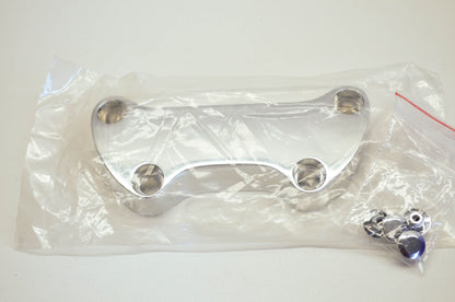 New Biker's Choice 49015 Chrome Handlebar Clamp 74-98 Xl Fx Fxr oem# 56170-83T N