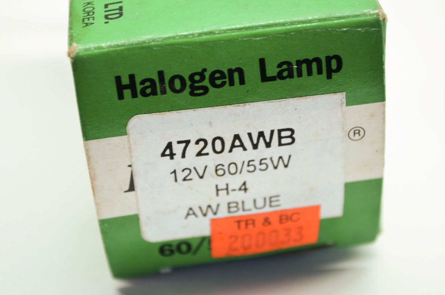 New Nam Yung Eagle Eye H4 Halogen Bulb AW Blue 12v 60/55w NOS