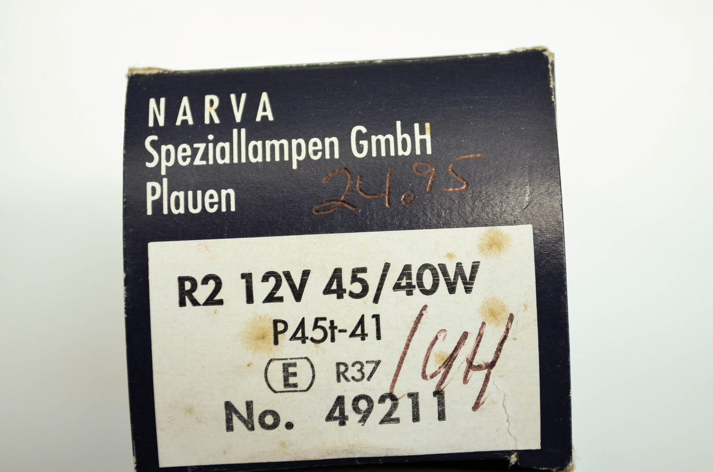 New Narva 49211 R2 Replacement Bulb 12v 45/40w NOS