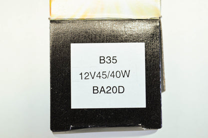 New Solero B35 Replacement Halogen Light Bulb 12v 45/40w NOS