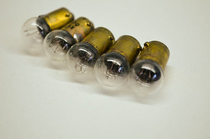 New Philips 12v High Beam Indicator Replacement Bulbs Qty 5 NOS
