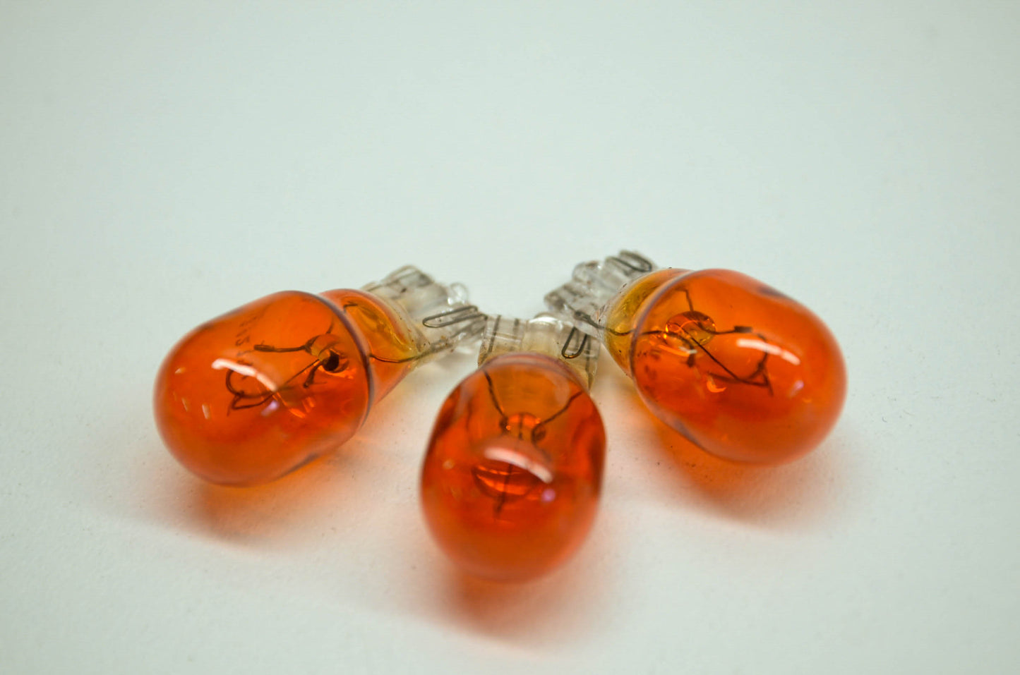 New K&S Marker Lights Small Flat Replacement Bulb Amber Qty 3 NOS