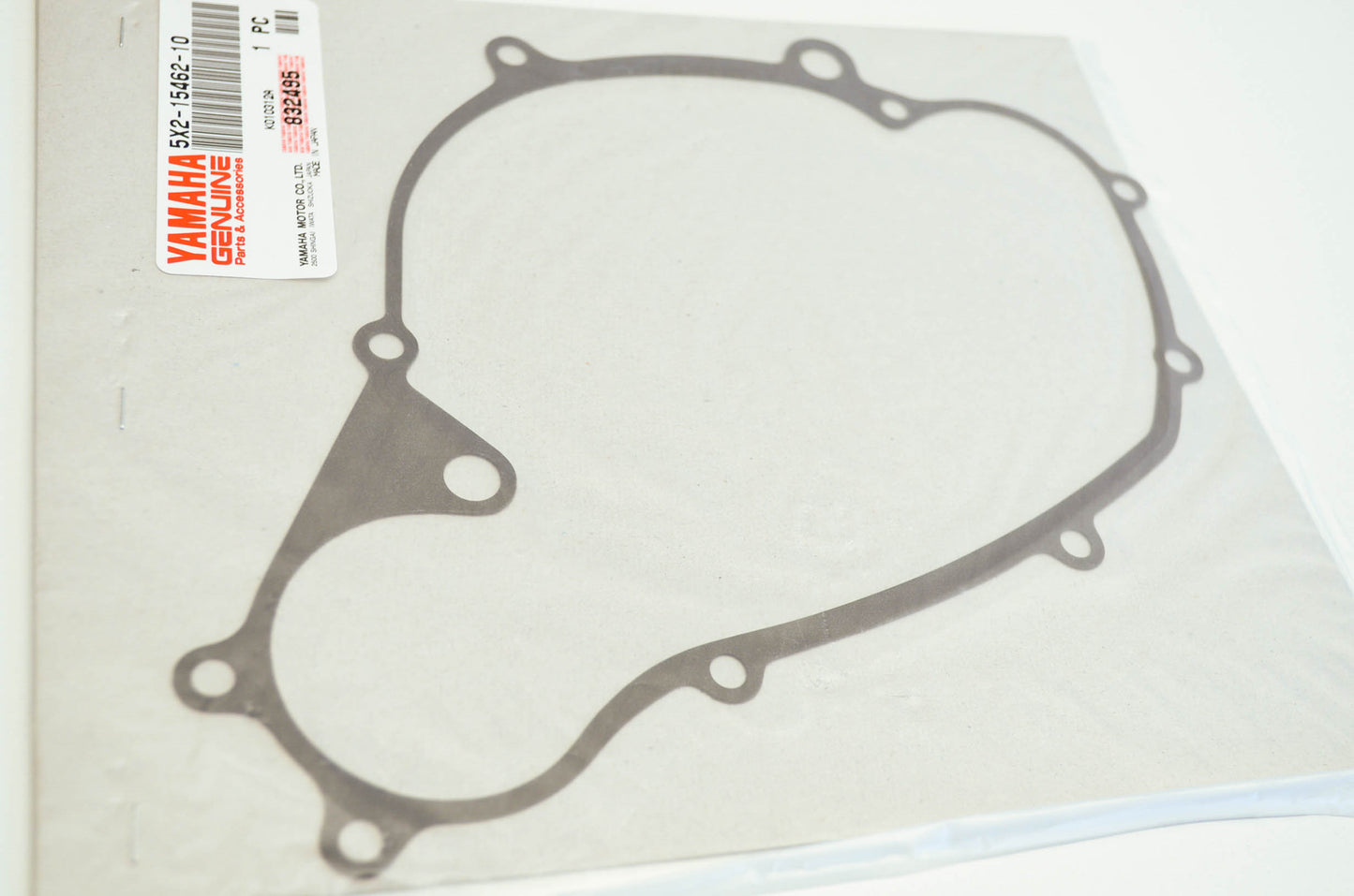 OEM Yamaha 5x2-15462-10-00 Crankcase Cover Gasket 3 NOS
