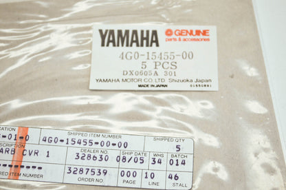 OEM Yamaha 4g0-15455-00-00 Gasket 1 NOS