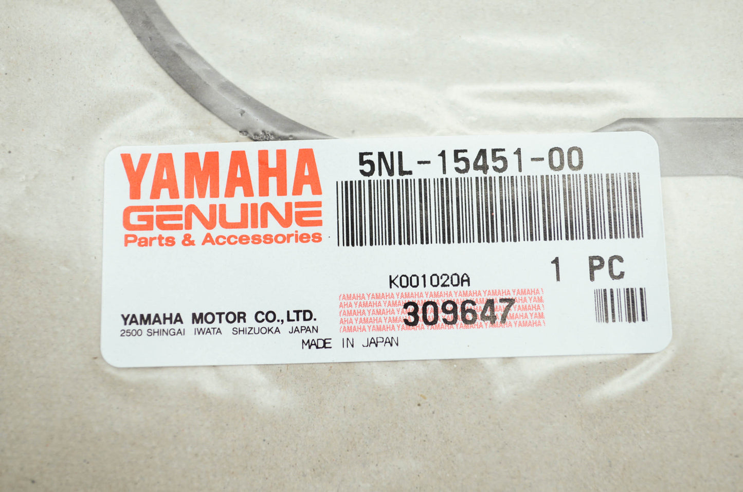 New OEM Yamaha Crankcase Gasket NOS