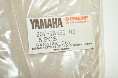 OEM Yamaha 257-15451-00-00 Crankcase Cover Gasket NOS