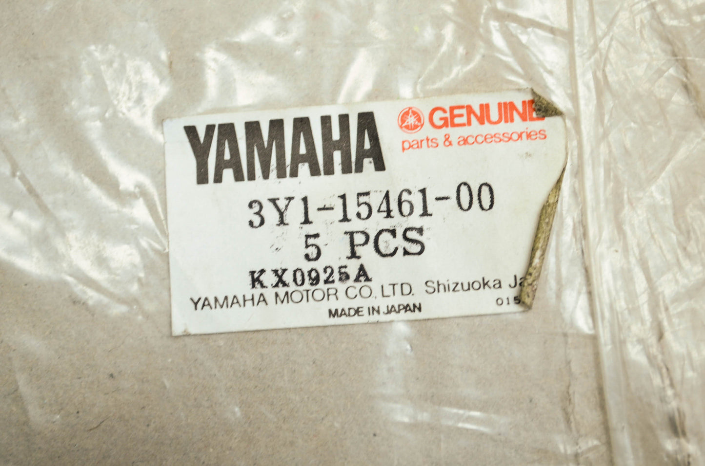 OEM Yamaha 3y1-15461-00-00 Crankcase Cover Gasket 2 NOS