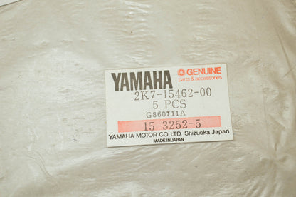 OEM Yamaha 2k7-15462-00-00 Crankcase Cover Gasket 3 NOS