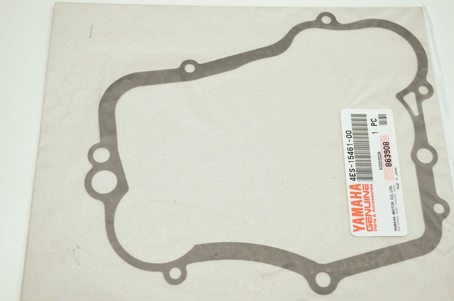 OEM Yamaha 4ES-15461-00-00 Crankcase Cover Gasket 2