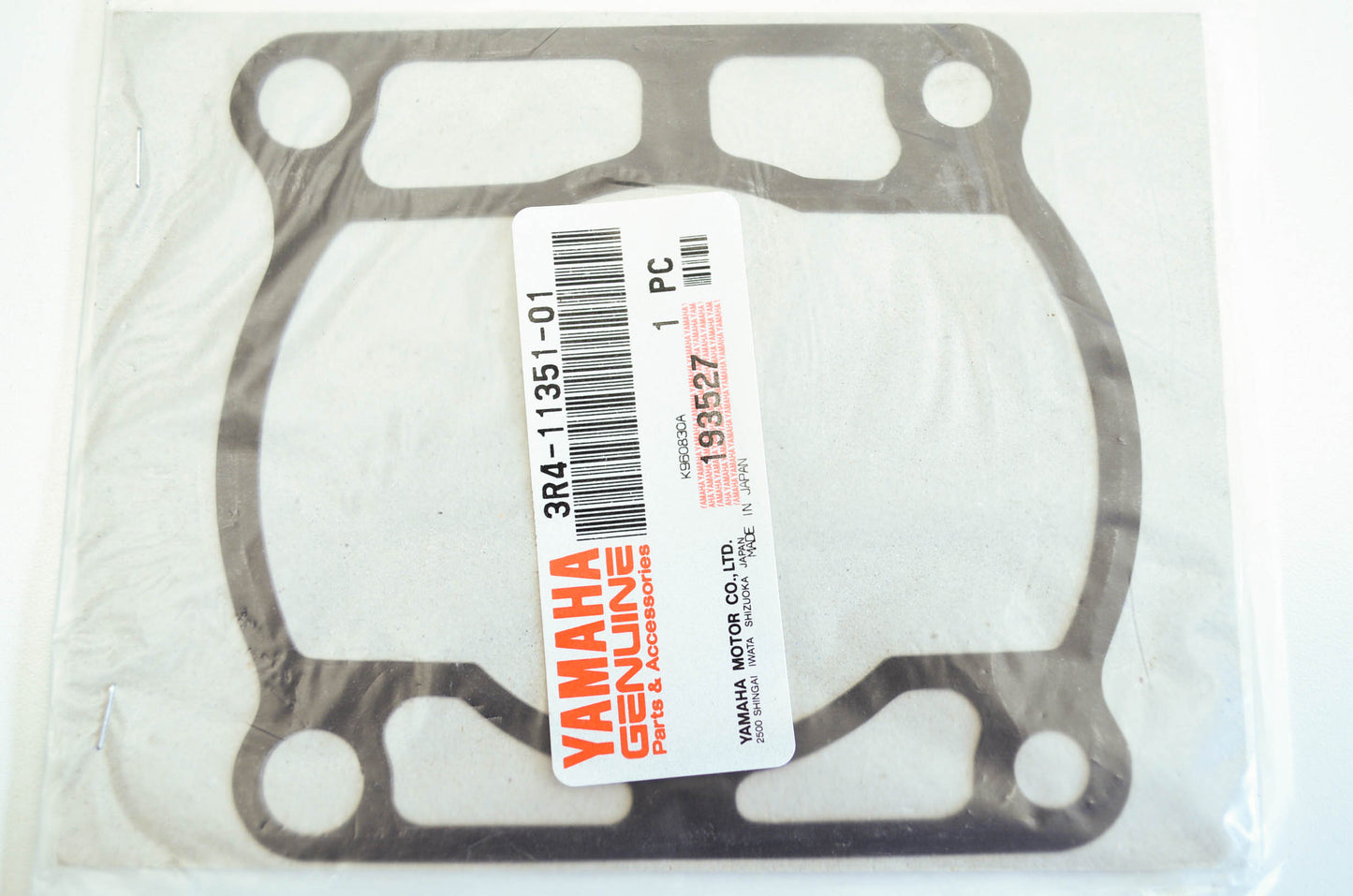 OEM Yamaha 3r4-11351-01-00 Cylinder Gasket NOS