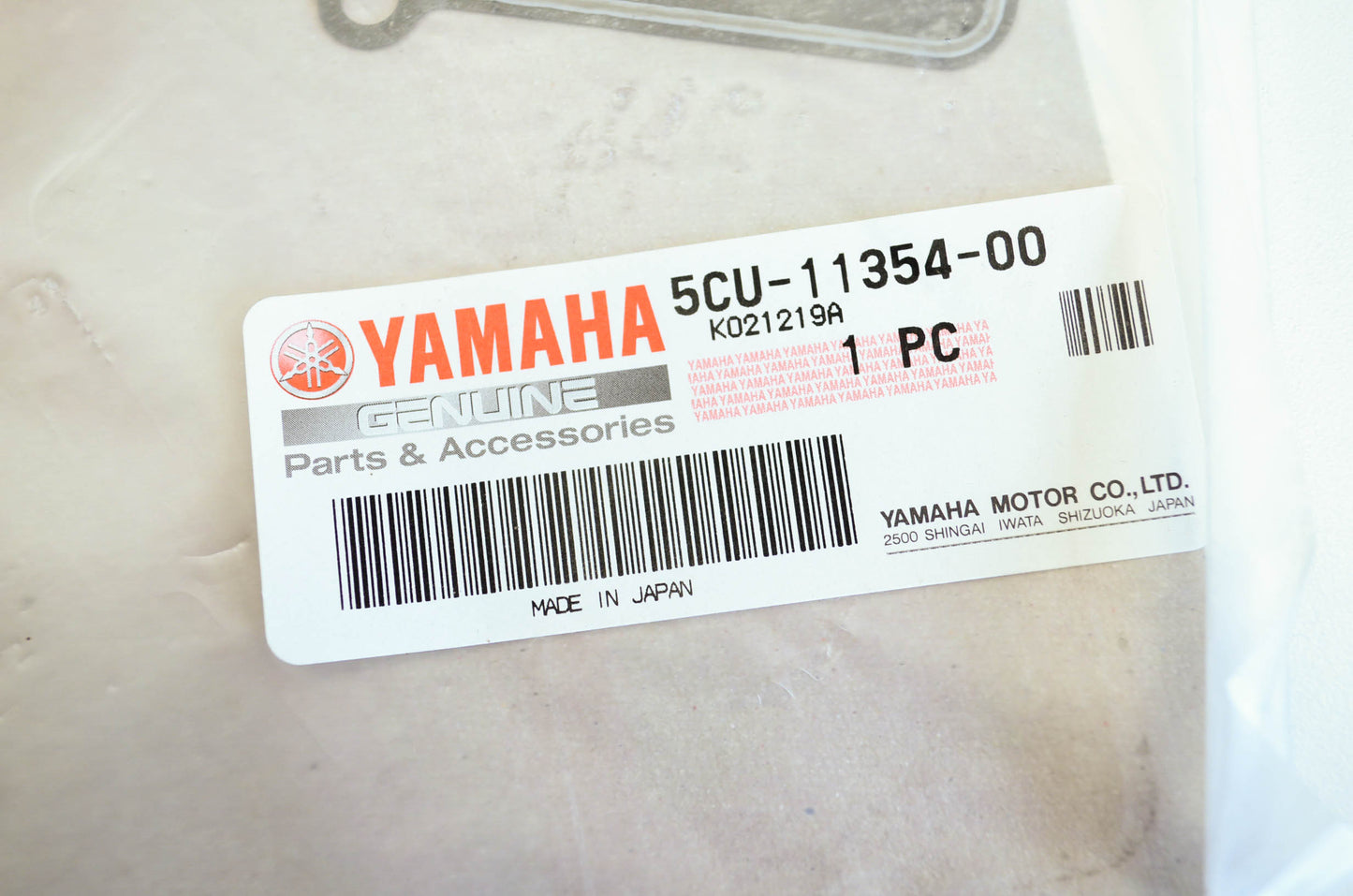OEM Yamaha 5cu-11354-00-00 Gasket NOS