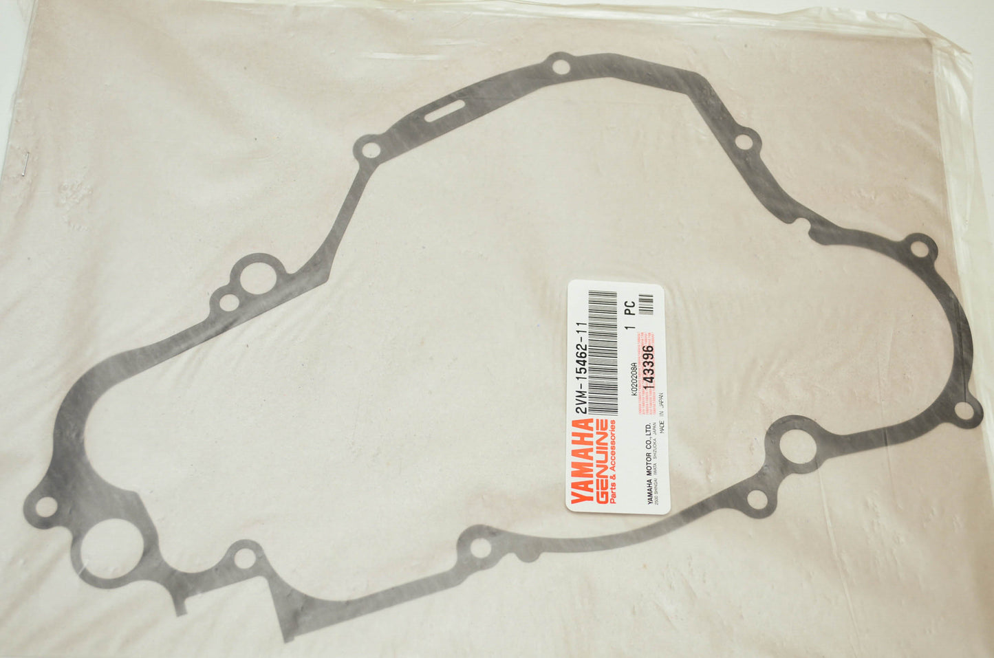 New OEM Yamaha 2vm-15462-11-00 Crankcase Gasket 1 NOS