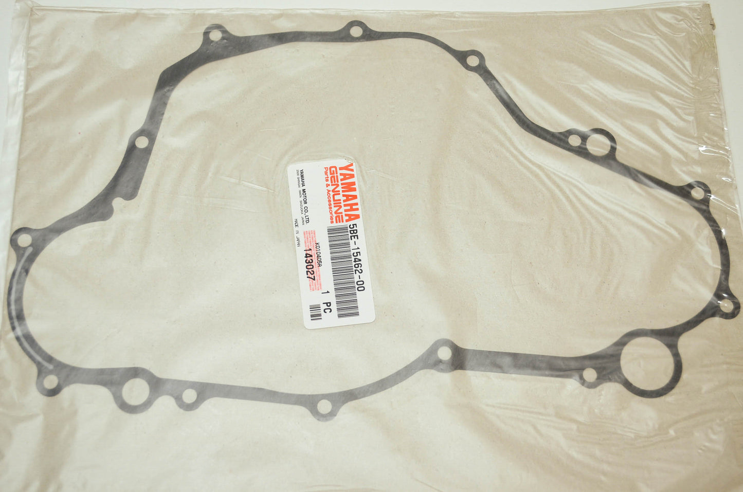 OEM Yamaha 5be-15462-00-00 Crankcase Gasket NOS